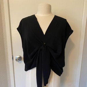 Zara Tie Front Top